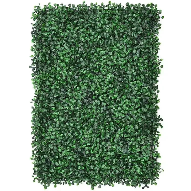 plantes artificielles feuilles fleurs vert rouge bleu jaune moderne minimaliste extérieur accrochéDecorationMur