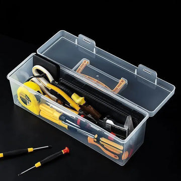 boîte rangement outils compartiments transparent vis boulons ecrous utilitaire organisationnelle multifonctionnelle