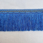 franges décoratives rubans frisés polyester rouge bleu rose jaune vert 10cm textiles decoration