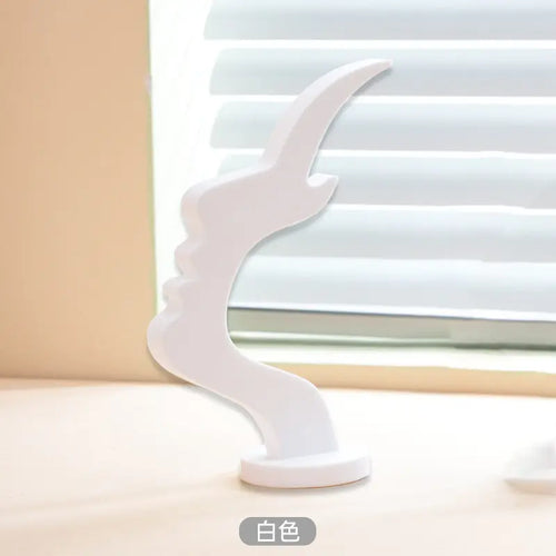 supports lunettes blanc noir modernes minimalistes décoration stockage respectueux environnement