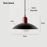 luminaire moderne suspension blanc vert rose rouge mat opaque câble noir chambre restaurantétude