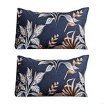 parure lit drap housse taies d'oreiller motif fleurs moderne élégant
