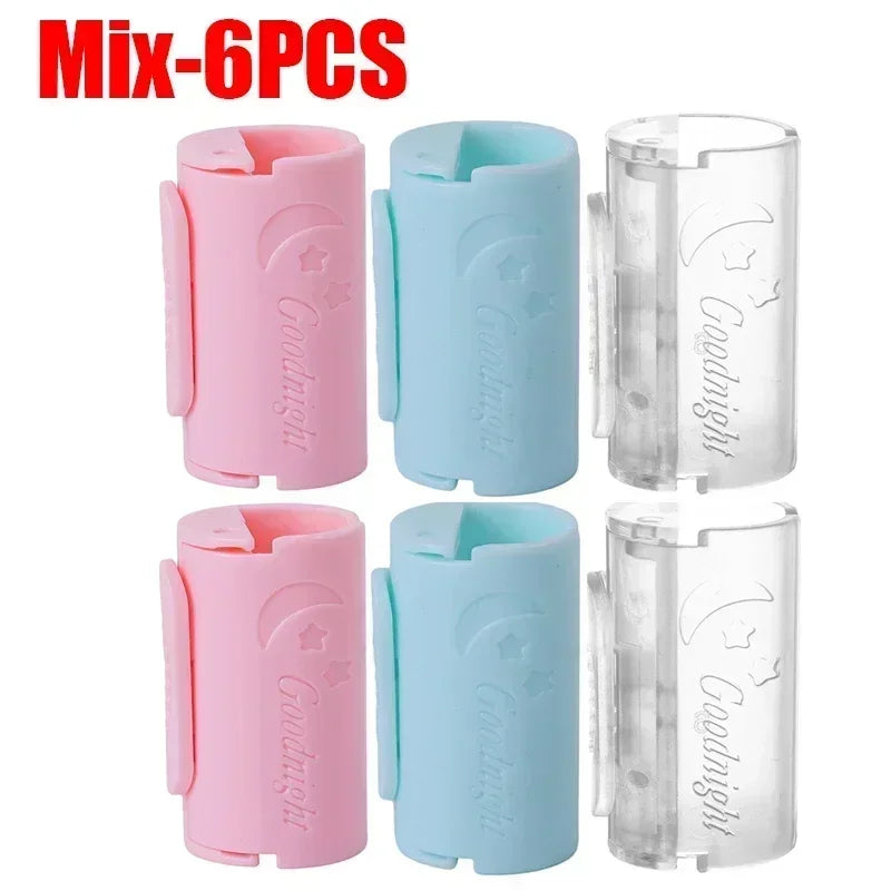 clips vêtements bleu clair rose adhésifs modernes pratiques 12pcs 3pcs 6pcs