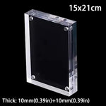 cadre photo moderne transparent 10x15cm 15x21cm 5x8cm 6x9cm 7x10cm 7x12cm 9x13cm