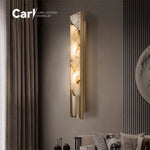 lampe murale moderne marbre blanc minimaliste 4500K 3000K 6000K chambre cuisine entree sdb