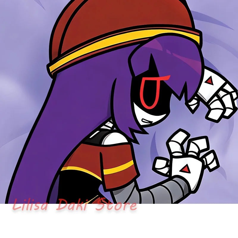 accessoire costume dessin animé violet rouge noir gants casque texture cuir détails métalliques