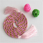 rideaux accessoires cordon pompons fibre naturelle animaux motifs fleurs pastorale