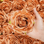 fleurs artificielles roses boutons peony feuilles vertes decoration intérieure classique 9cm 3.54inch
