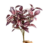plantes artificielles vertes feuilles pentagonales moderne intérieur branche naturelle aspect réel