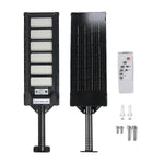 lampe solaire led extérieure motion sensor télécommande moderne étanche noir contemporain