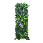 panneau mural végétal artificiel décoration maison feuilles fleurs moderne naturel tapis eucalyptus sans arrosage