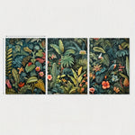 affiches modernes végétales motifs floraux sans cadre toile impression maison salon chambre