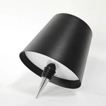 lampe table bouteille corona noir blanc décoration bar original abat jour led rechargeable