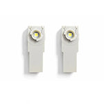 paire ampoules led blanches éclairage intérieur voiture connecteur câble toyota