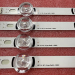 bande lumineuse led blanc bleu moderne adhésive réutilisable connecteurs boutons