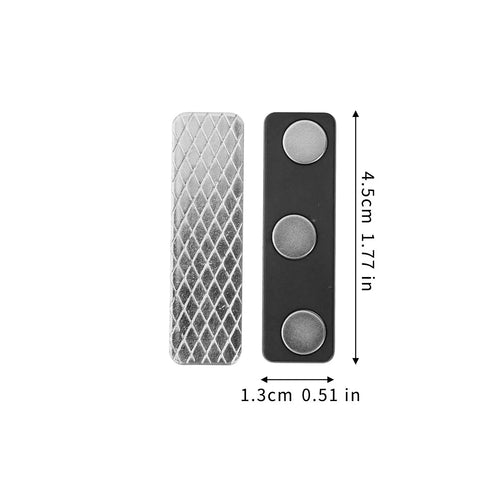 aimants rideau adhésifs noir gris modernes accessoires volets occultants fixations magnectiques anneaux boucles doublures