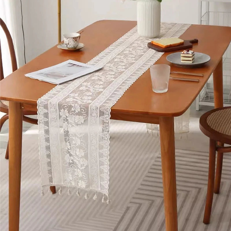 serviette table broderie florale blanc classique opacité table manger halloween noël action grâces