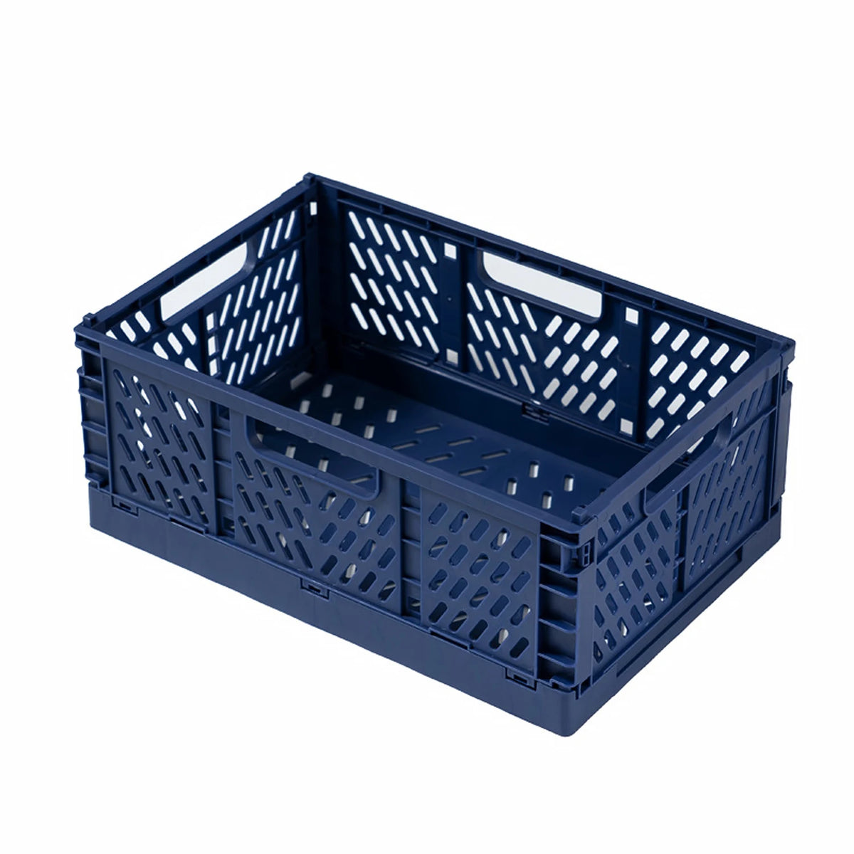 panier rangement pliable perforé moderne jaune vert bleu rose blanc respectueux environnement