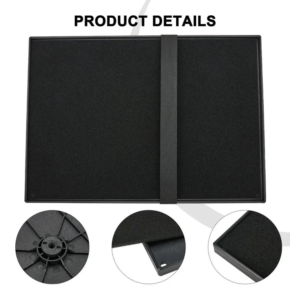 support rack storage plateau microphone projecteur ordinateur portable fixation sangle interface 1/4 chevignon métal