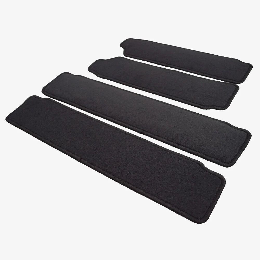 tapis sol noir velours adhésif moderne pièces Volkswagen T7 Multivan Bus