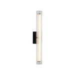 applique murale moderne minimaliste noir blanche argentée fixation murale translucide chambre coucher