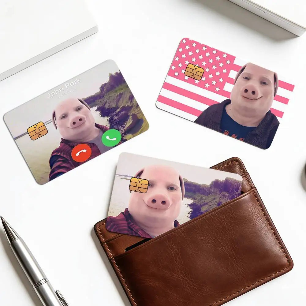 cartes visite personnalisables adhésives anti rayures motifs étoiles porc paysages modernes