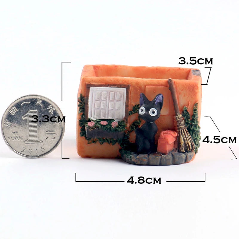pots fleurs résine dessin animé succulentes cache plantes motifs animaux créatif orange gris vert