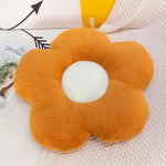 coussin fleur doux moelleux blanc noir vert jaune rose violet moderne enfant 35cm