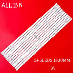 bande led rétro éclairage blanc moderne 1330mm 3v connecteurs montages 65pouces téléviseur