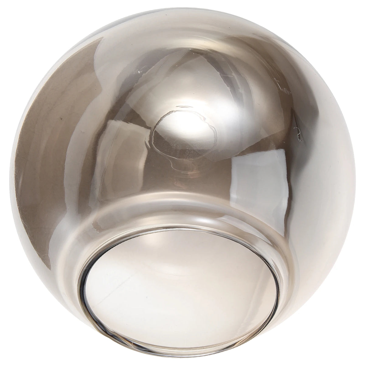 abat jour boule verre transparent moderne salle manger chambre salon
