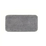 tapis bain gris antidérapant absorption eau épais moderne cheveux longs lavable durable sol