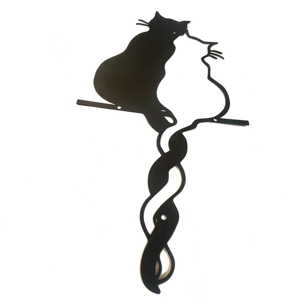 Décoration murale chat dans un salon avec style japonais