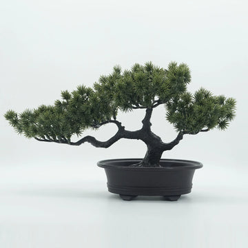 plante bonsaï artificielle pot vert rose violet décoration intérieur maison objet