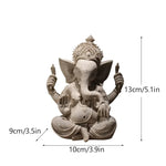 statues religieuses hindoues blanc texture granulée détails sculptés classique feng shui décoration intérieure