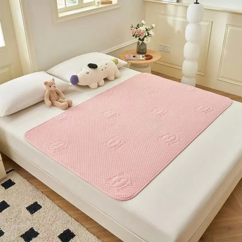 tapis jeu bébé gris souris imprimée texture points moderne doux polyester adultes