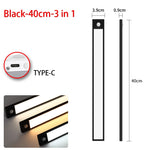veilleuse led sans fil rechargeable détecteur mouvement sous meuble blanc moderne 10cm 20cm 30cm