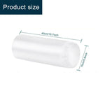 coussin voyage literie cou blanc satiné antistatique minimaliste moderne 40cm 15cm