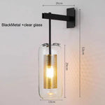 lampe murale moderne or transparent texture nid d'abeille éclairage chambre cuisine salle manger entree