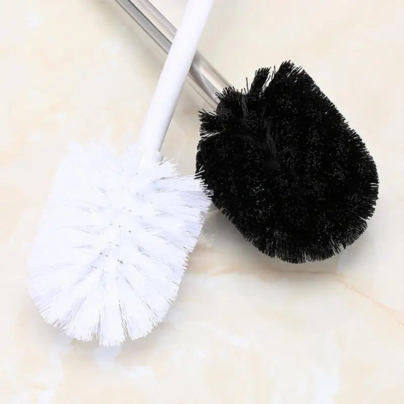 tête brosse toilette remplaçable blanche noire bristles conique durable salle bains