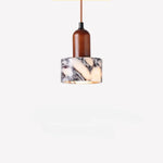 lampe suspendue marbre moderne blanc noir marron flux lumineux 249 2000 salon chambre étude