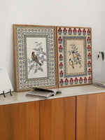 affiches imprimées oiseaux fleurs vintage classiques intérieur salon chambre 20x30cm 30x40cm 40x60cm 50x70cm