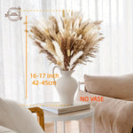 bouquet fleurs séchées boho chic herbe pampas décor table maison anniversaire mariage rustic