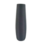 vases modernes plastique rayures diagonales blanc noir rouge vert gris