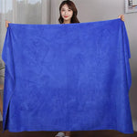 serviette bain microfibre douce absorbante séchage rapide grande grande taille coton confort moderne