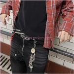 porte clés moderne argenté boucle clé chaîne minimaliste fashion ornement noël
