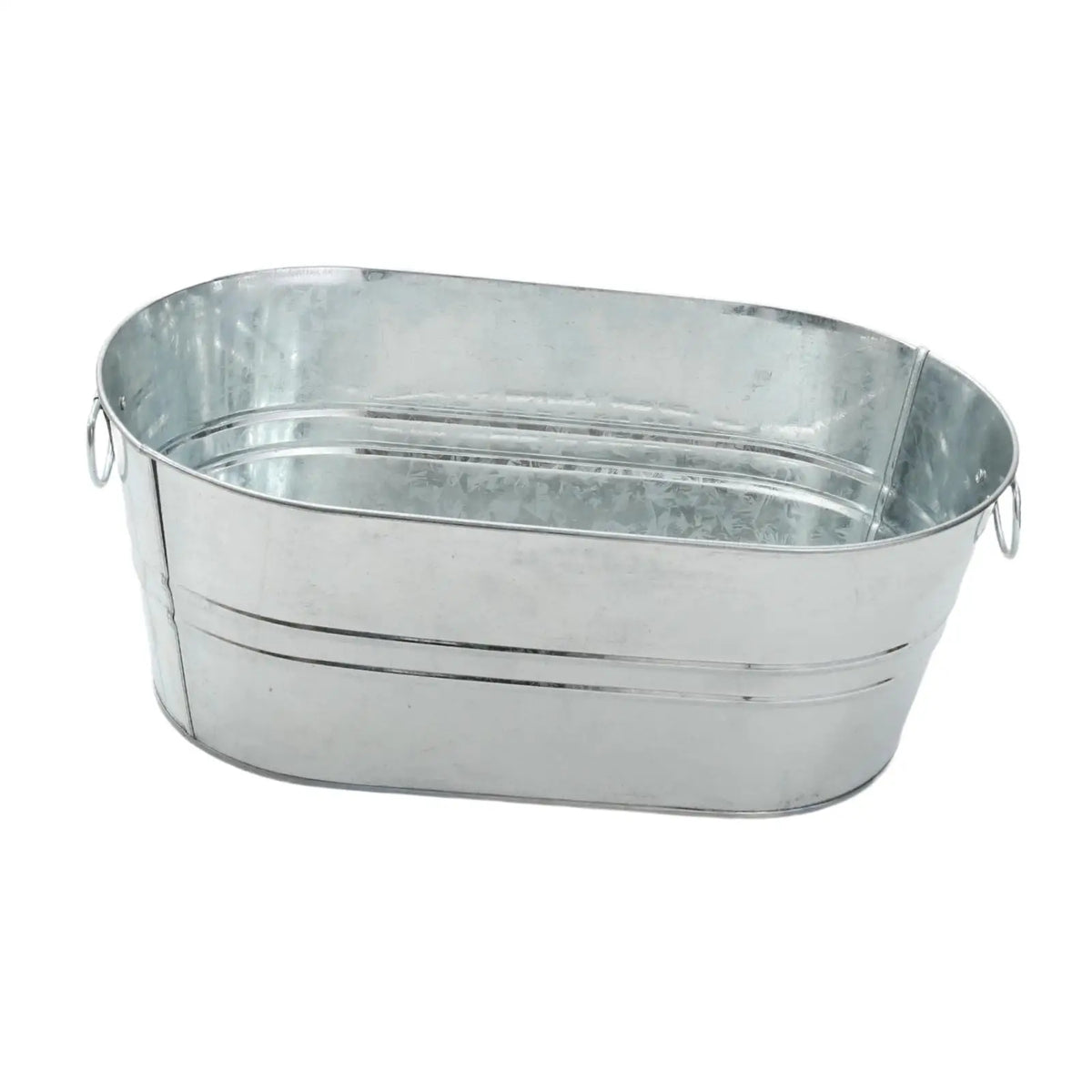 seau glace ovale métal argenté rustique bouteilles vin verres décorations noël fêtes boissons champagnes