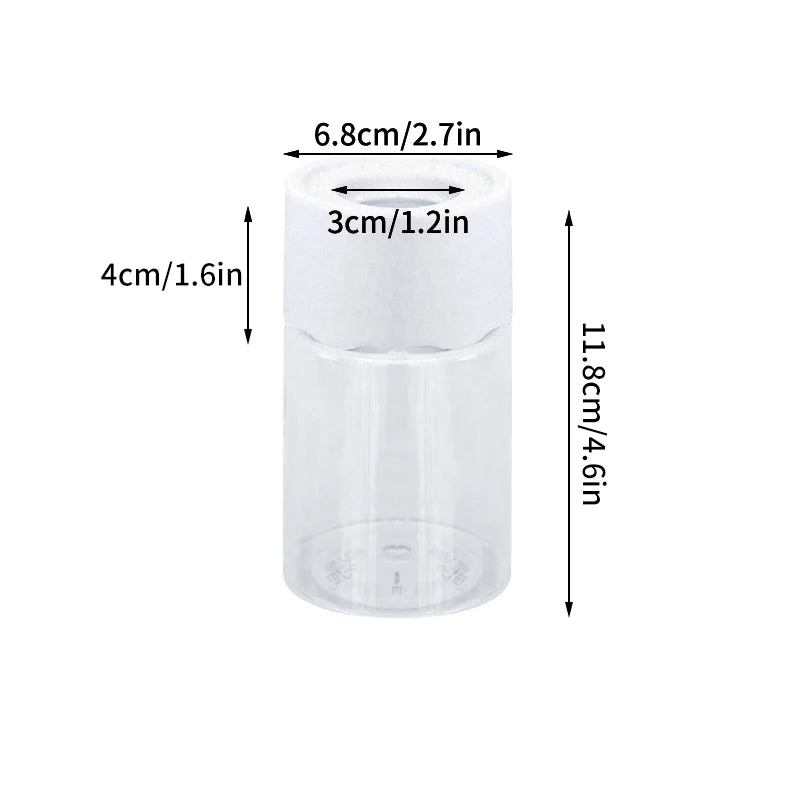 Pot auto arrosant hydroponique moderne transparent double couche coton succulenteintérieur déco jardin