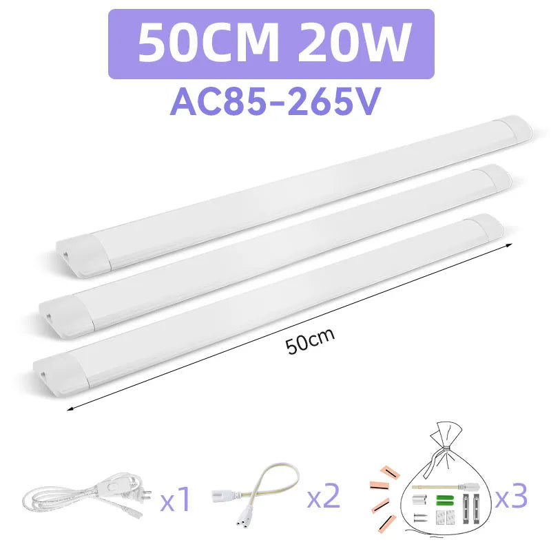 tube led blanc moderne 180v 180° hautes lumens 50000h blancs