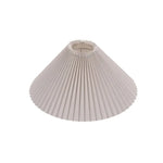 abat jour plissé rouge gris moderne imprimé floral annuel métallique table lampshade contemporain déco
