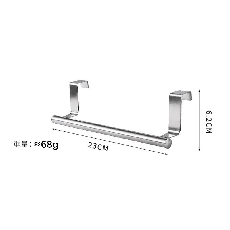 porte serviettes mural acier inoxydable moderne clips cuisine argenté supports racks.storage